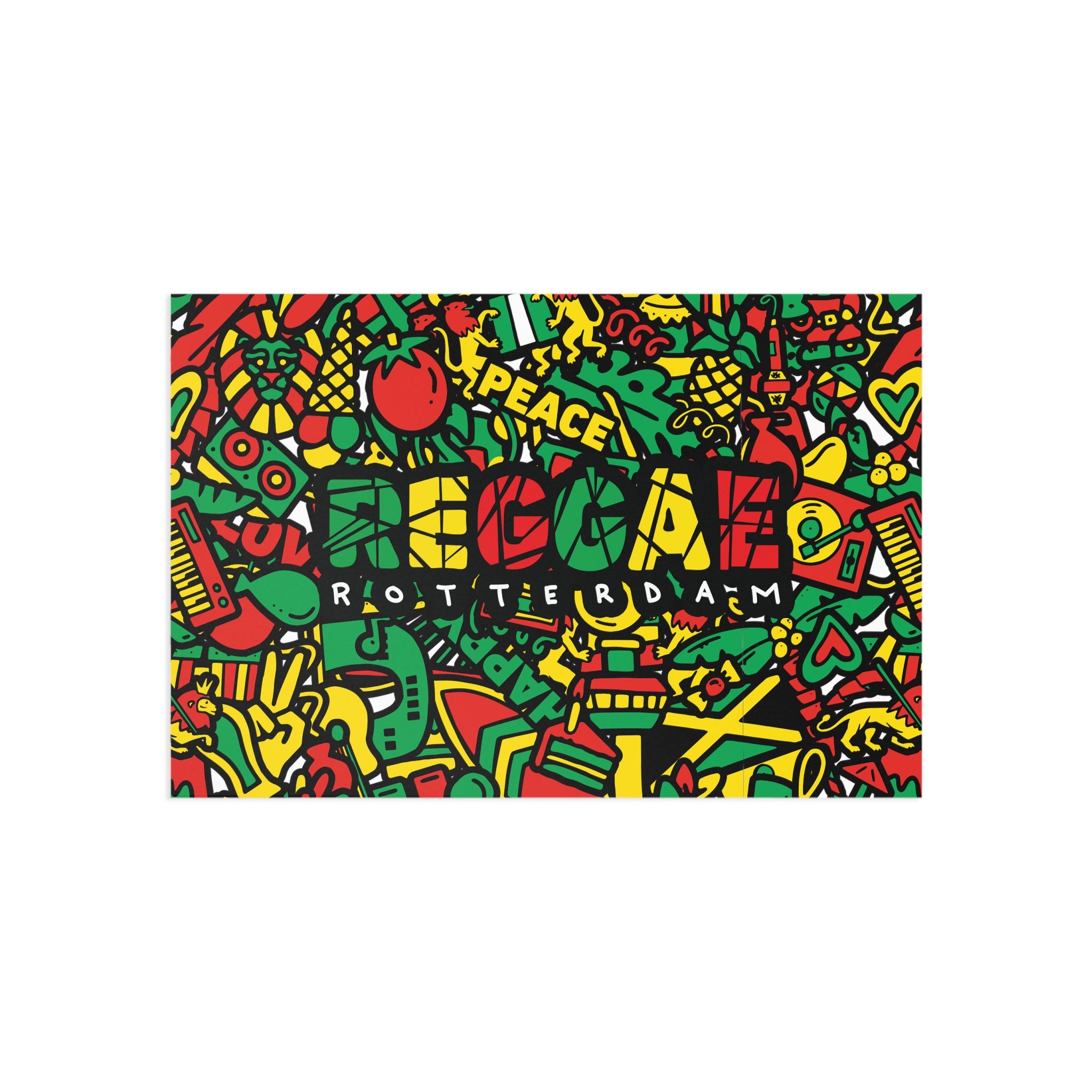 Reggae Christmas Postcards