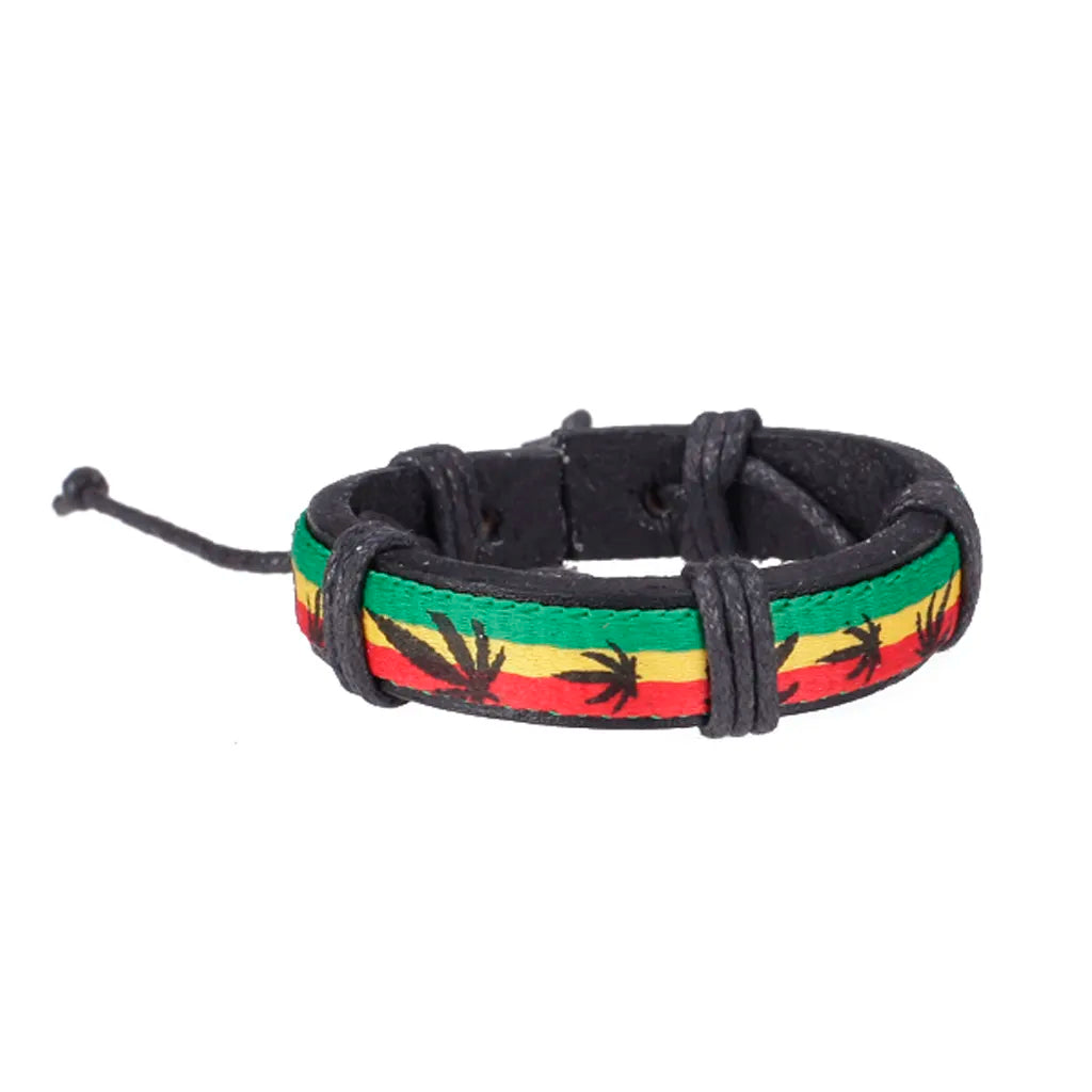 Reggae Leather Bracelet