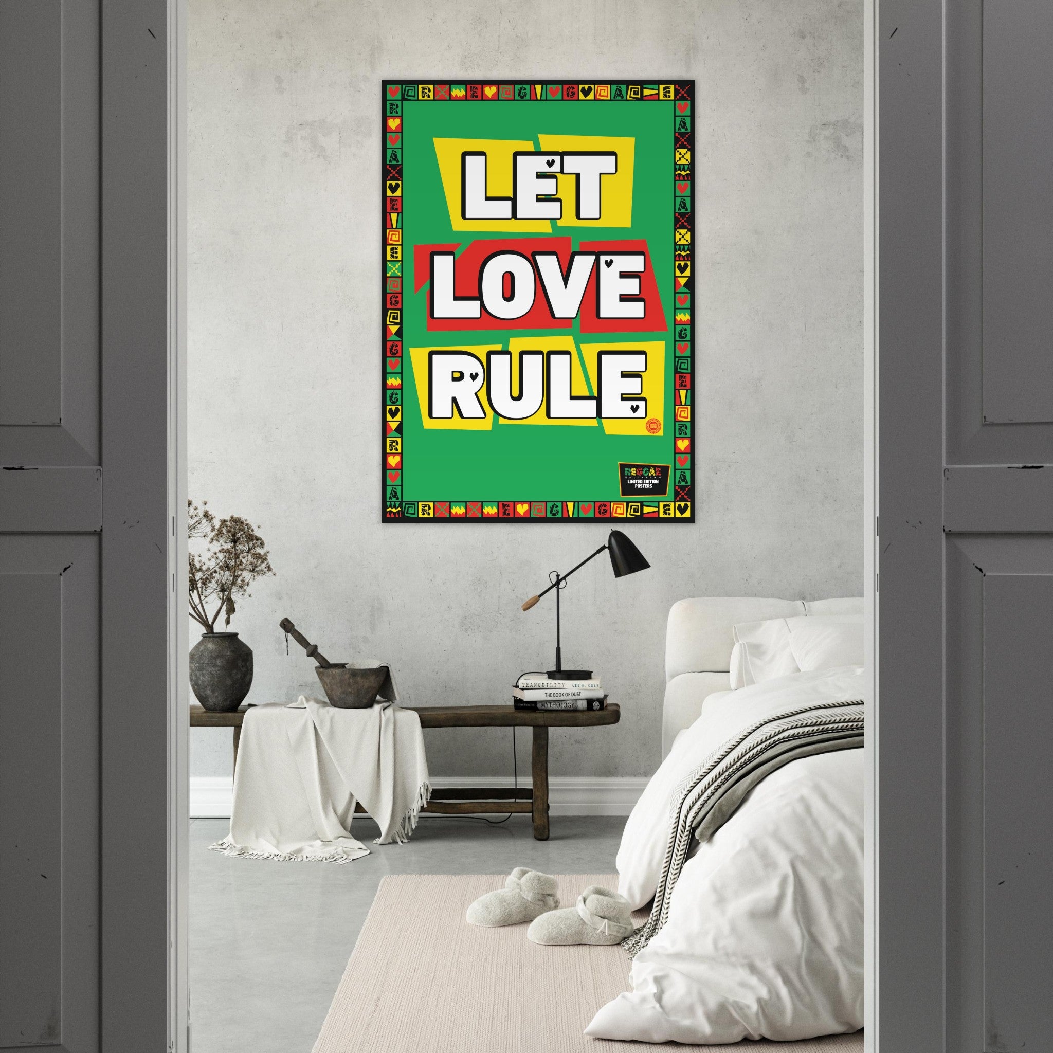 Let Love Rule  - LIMITED EDITON Glossy Paper Poster